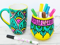 iLoveToCreate Painted Mug